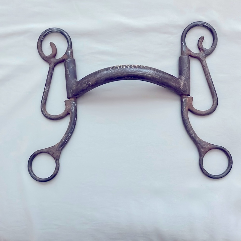 Vintage 7 2000 JD ISRAEL Snaffle Horse Bit